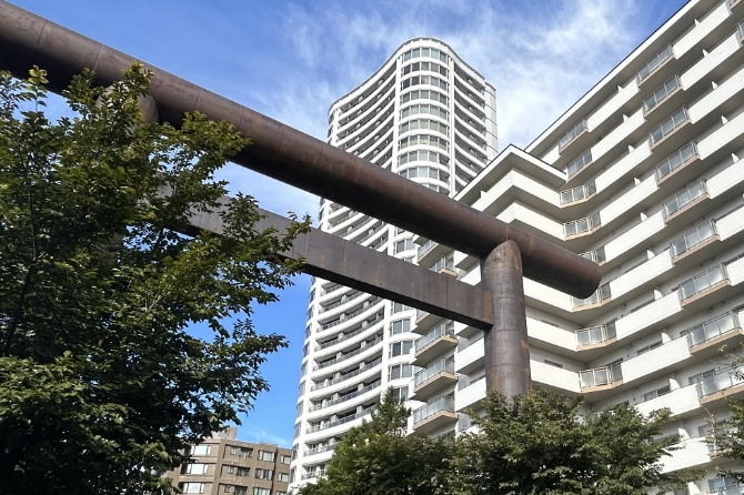 空と街を遥かに見晴らす、円山のステイタス・シンボル
