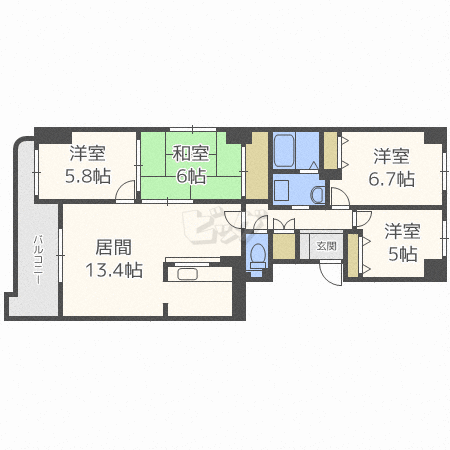 間取図