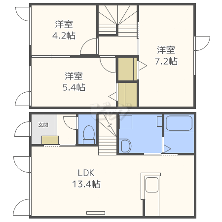 間取図