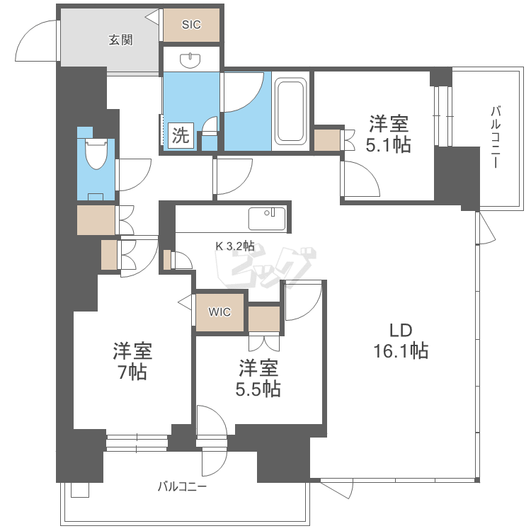 間取図