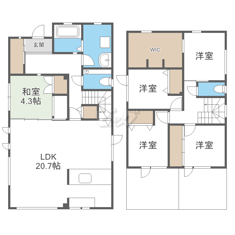 間取図
