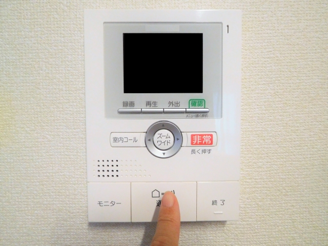 モニター付きインターホン
